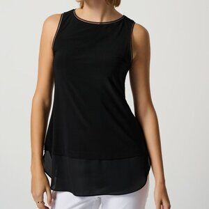 Layered Hem Cami by Joseph Ribkoff-Size 12